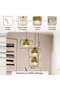 Evoluxe 3-lights E-14 Pendant Lamp 30x120cm - Gold - 5