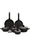 Mateo 10-piece Cookware Set -black - 3