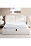 Pourera King Bed With Hydraulic 180x200 Cm - Grey - 3