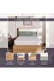 Londer Kids Single Bed 120x200cm - Natural - 4