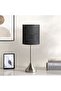 Corren E27 Metal Table Lamp 20x54cm - Satin Nickel