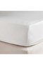 Eminence Living 3-piece King Fitted Sheet Set 180x200+33cm - White - 2
