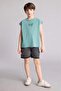100% Cotton Crew Neck Sleeveless Printed T-Shirt for Boys H4286A826Hs - 6