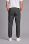 Relax Fit Elastic Lace-Up Waist Anthracite Cotton Trousers H6679Ax26Sm - 3