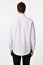 Angular Cuff Slim Plain Shirt - 5