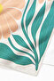 Floral Patterned Bohemian Beach Towel-Mediterranean Pastel Floral Pool Sea Bath Quick Drying Seaside Cover-Up - 3