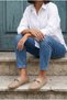 Women's Loafer Moccasin Buckle Classic Casual Shoes Tavelo Mink - 2