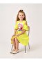 Girl's Short Sleeve Lycra Combed Cotton Printed Dress - 4