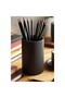 Modern Ribbed Pen Holder – Minimalist Striped Desktop Pen Organizer