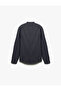Long Sleeve Buttoned Regular Fit Cotton Judge Collar Shirt - 4