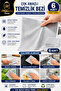 6 Pieces Single Layer Anti-scratch Scrub Cloth - Steel Wire Dish Towel
