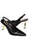 S752098709 Black Thick Heeled Women's Shoes - 8