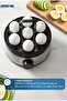 Arshia Electric Egg Boiler 400W with IPCS Technology, 7-Egg Capacity, Adjustable Soft, Medium & Hard Boiling Settings - 2