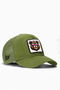 Kids Bear Logo Green Children's Trucker Hat