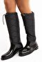 E476051504 Black Women's Rain Boots