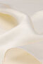 Cream Solid Color Sura Silk Scarf - 3