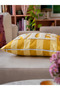 Punch Embroidered Throw Pillow Cover - 43*43 cm - Yellow Home - Pnk001 - 3