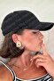Women's Hat City Muse Cap Cocoa Line Black – Adjustable, Daily Use