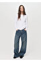 Perforated Balloon Jean - 2