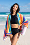 100% Cotton 75X150 cm Beach Towel Lightweight Soft Large Size Bath Sea Towel - 7