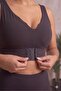 Women's Seamless Front Closure Gathering Corset Bra |   Laser Cut Sports Bustier with Upright Posture Support |   Non-Marking, Comfortable Design - 8