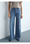 Wideleg Jeans with High Waist