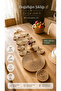 Natural Jute Straw Runner, 100x30cm, Handmade Jute Rope Living Room Coffee Table Cloth, Kitchen Table Cloth, Ranır - 6