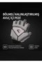 Superior (Top Segment) Half Finger Pro Fitness, Reformer Pilates Palm Anti-Slip Silicone Gloves - L - 5