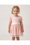 Emma Girl's Guipure Detailed Dress - 4