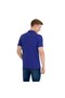 Men's Cobalt Blue Basic Polo Neck T-Shirt 50262933 -Vr045 - 5