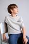 100% Cotton Oversized Crew Neck Printed Short Sleeve Gray T-Shirt for Boys H8204A826Hs - 3