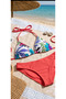 Triangle Bikini Set Patterned - 4