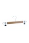 Wooden 8131 Latch Hanger for Pants and Skirts, Natural Color, 1 Piece - 2