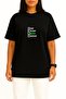 Oversized Buy Bitcoin Sell Repeat Chest Printed Unisex T-Shirt - 2