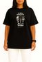 Oversized the Turkishfather, Saying I Am the Happiest Turk, Chest Printed Unisex T-Shirt - 2