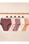 Special Design Ribbed Cotton Women's Panties 5-Pack 5200 - 5