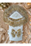 Lace Baby Girl and Boy Blanket Swaddle Swaddle Wrap Cotton Hospital Release Newborn Gift - 6