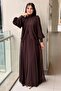 Verev Chiffon Fronted Evening Dress