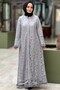 Gizay Sleeves and Skirt Frilly Guipure Ferace - 2
