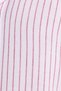 Men's relaxed fit short sleeve striped muslin casual shirt - burgundy - 5