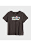 Women's Logo Printed Short Sleeve Casual T-Shirt - 005Gv-0020