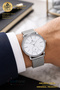 Original Functions Active Steel Business Stylish Wear Combination Straw Cord Men's Wristwatch - 2