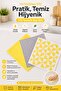 100% Natural Cellulose Cleaning Cloth 3-Pack – Super Absorbent, Eco-Friendly, Odor-Free Cloth