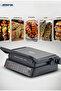 Smart Grill Pro 2000W Electric Contact Grill with 180° Opening, Dual Temperature Control, Non-Stick - 7