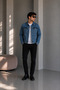 Men's Denim Blue Jeans Jacket