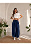 Women's Modal Fabric Casual Shalwar Trousers with Pockets, Comfortable Fit