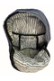Striped Washable Backpack - 7