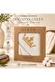 Bamboo Crown Embroidered Baby Towel Swaddle and Washcloth Set in Special Box - 3