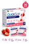 Quick Slim Meal Replacement Shake - Strawberry Flavored Meal Powder - Protein Shaker Gift - 30 Sachets - 9