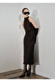 Crinkled Satin Dress - 2